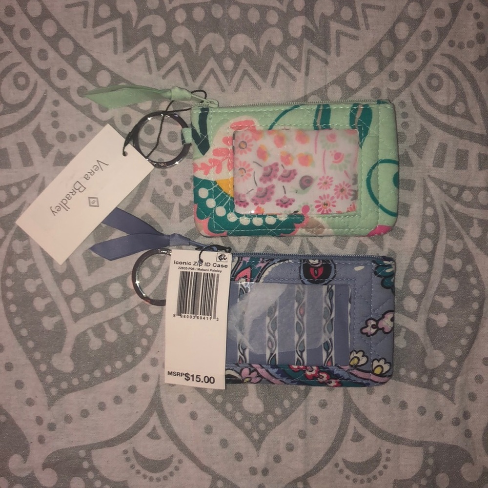 Vera Bradley Iconic Zip ID Cases